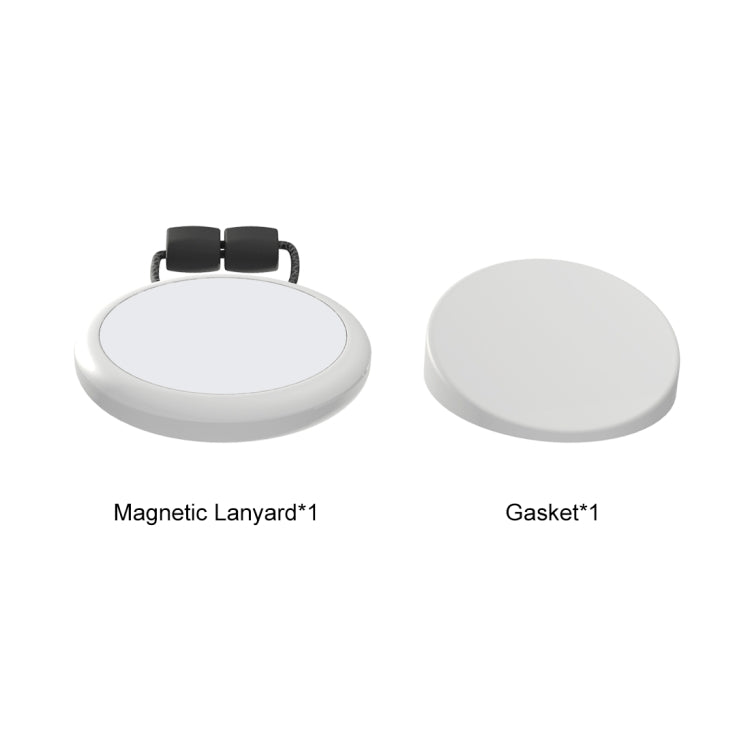 For Insta360 GO 3 / GO 3S PULUZ Magnetic Pendant Holder Quick Release Neck Strap (White) - HoMEdemic™ 