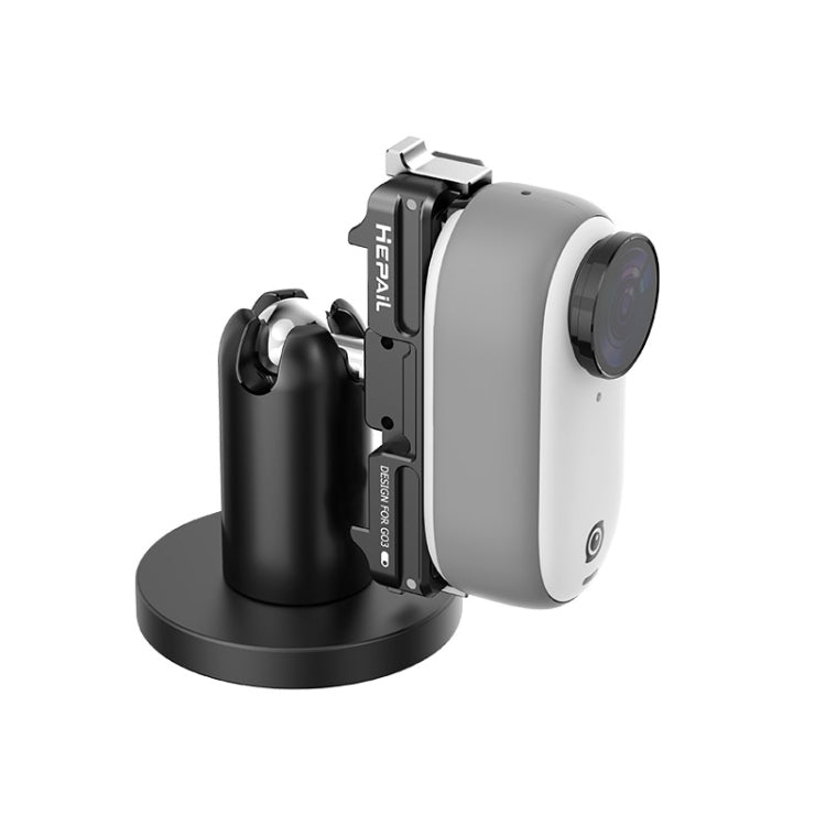 For Insta360 GO 3 HEPAIL Camera Bracket, Style: Magnetic - HoMEdemic™ 