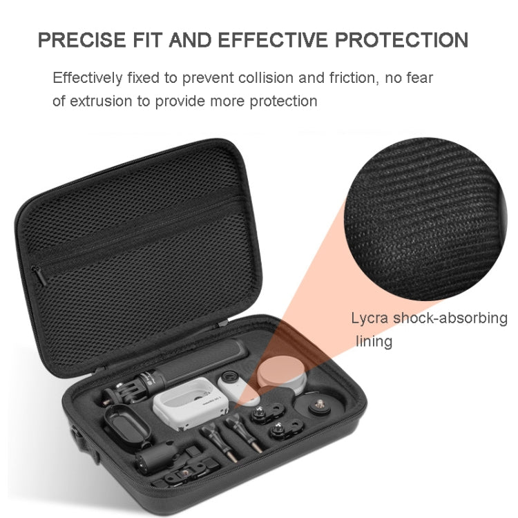 For Insta360 GO 3  XFJI Storage Bag Portable Travel Bag Complete Carrying Case 25.5 x 17.5 x 5.5cm - HoMEdemic™ 