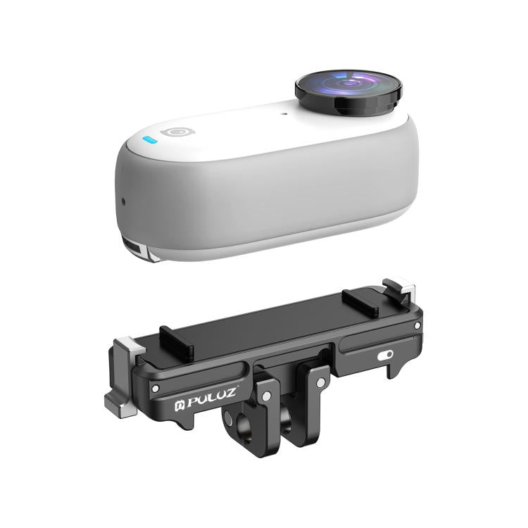 For Insta360 GO3 / GO 3S PULUZ Magnetic ABS Quick Release Base Mount (Black) - HoMEdemic™ 