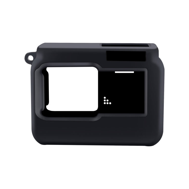 For Insta360 One R Panoramic Camera with Frame Shockproof Silicone Protective Case with Lens Cap Cover(Black) - HoMEdemic™ 
