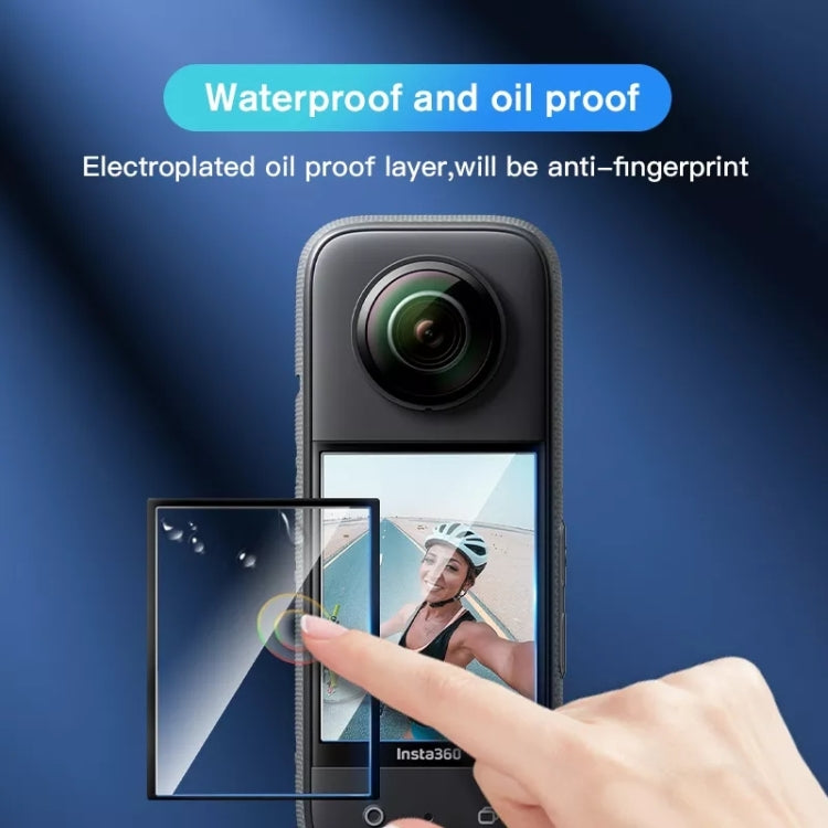 For Insta360 X3 2pcs Transparent HD Curved Protective Film - HoMEdemic™ 