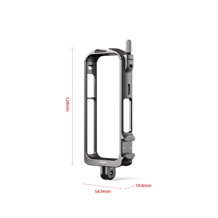 For Insta360 X3 AMagisn Metal Rabbit Cage Protective Frame Accessories, Spec: With Lens Cover - HoMEdemic™ 