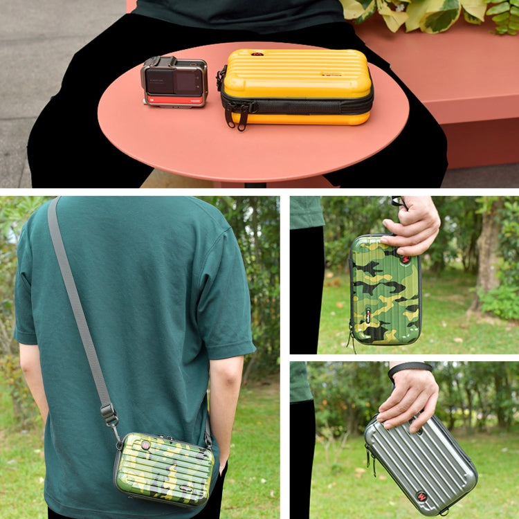 For Insta360 X3 AMagisn Small Organizer Bag Protection Accessories(Camouflage Green) - HoMEdemic™ 