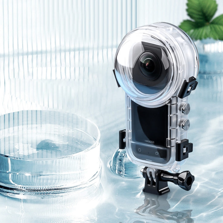 For Insta360 X3 Camera 50m Waterproof Sealed Diving Case (Transparent) - HoMEdemic™ 