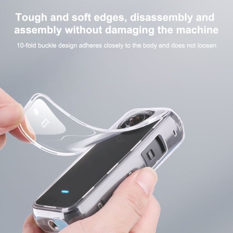 For Insta360 X3 Full Body Clear TPU Protective Case (Transparent) - HoMEdemic™ 