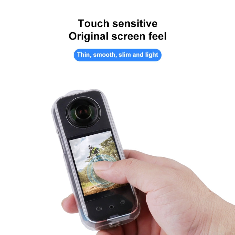 For Insta360 X3 Full Body Clear TPU Protective Case (Transparent) - HoMEdemic™ 