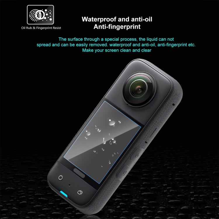 For Insta360 X3 PULUZ 2pcs Curved  HD Screen Film(Transparent) - HoMEdemic™ 