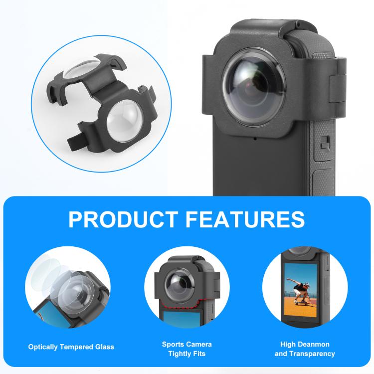 For Insta360 X3 PULUZ Lens Guard Protective Cover - HoMEdemic™ 