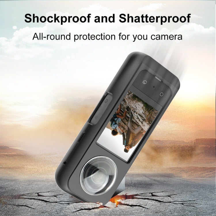 For Insta360 X3 PULUZ Metal Protective Cage Rig Housing Frame with Lens Protector(Black) - HoMEdemic™ 