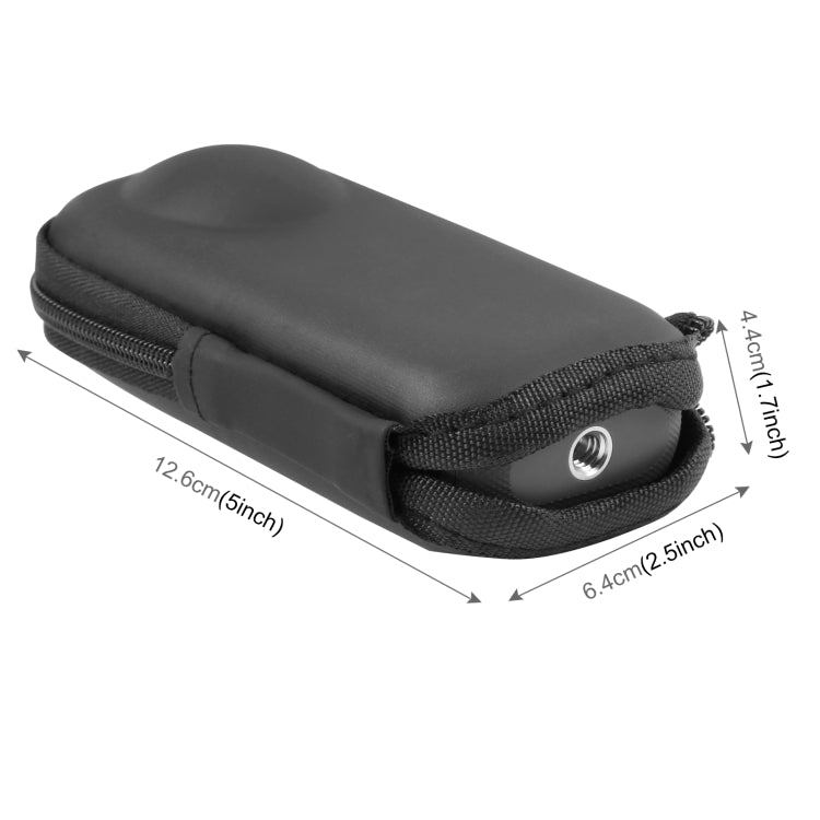 For Insta360 X3 / X4 Air / ONE X2 PULUZ Camera Portable Case Box Storage Bag(Black) - HoMEdemic™ 