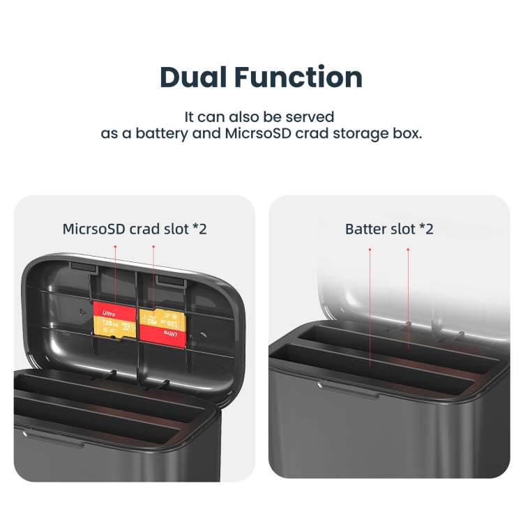 For Insta360 X4 AMagisn Battery Fast Charge Charging Box Sports Camera Accessories - HoMEdemic™ 