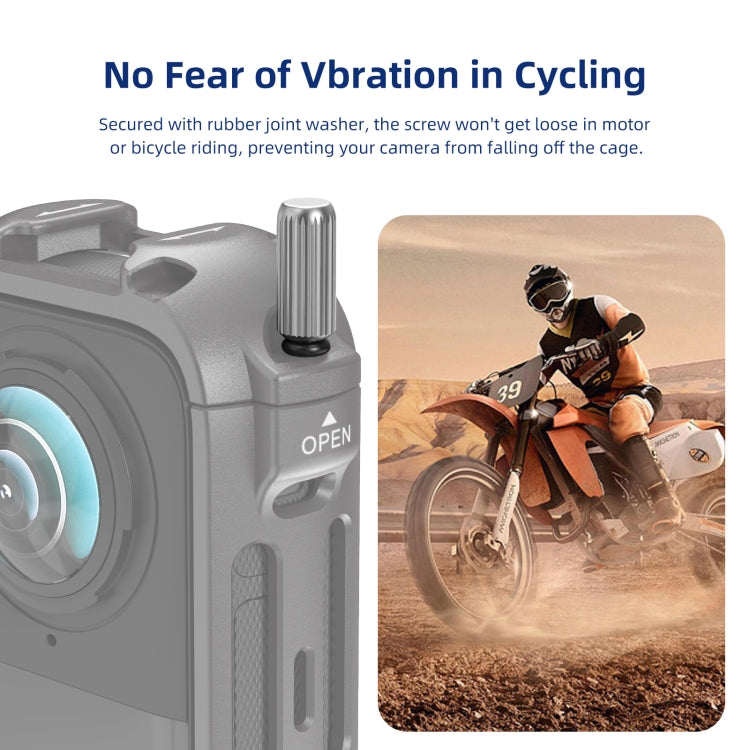 For Insta360 X4 AMagisn Metal Protective Housing Frame 2 Claws Rabbit Cage - HoMEdemic™ 