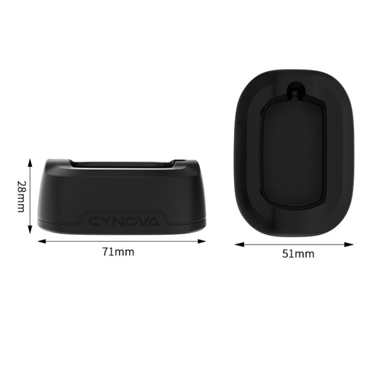 For Insta360 X4 CYNOVA Silicone Base Upright Holder Desktop Support Stand - HoMEdemic™ 