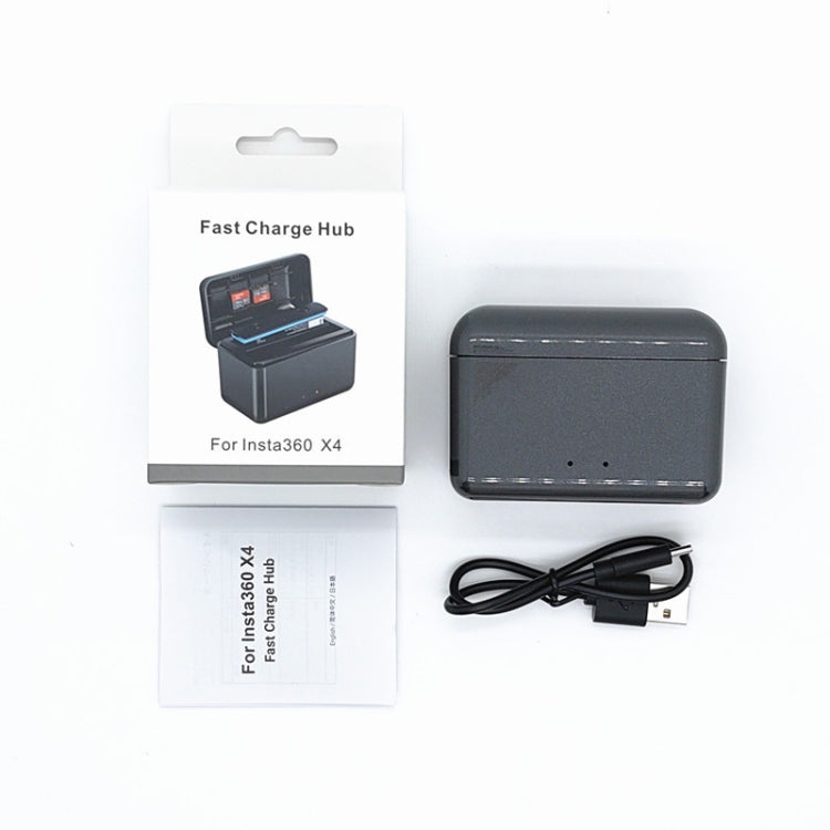 For Insta360 X4 Charging Hub Battery Charging Box - HoMEdemic™ 