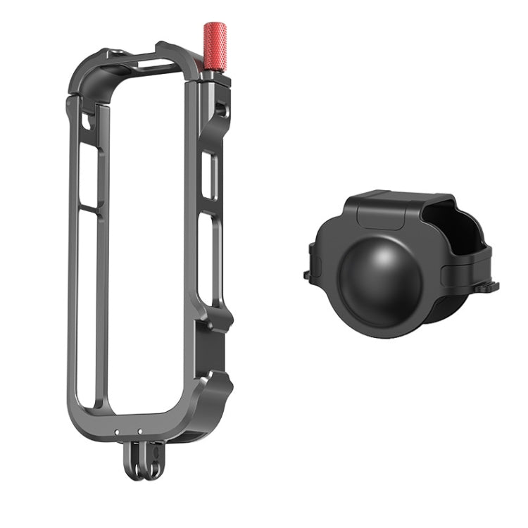 For Insta360 X4 Metal Frame Action Camera Rabbit Cage Expansion Bracket - HoMEdemic™ 