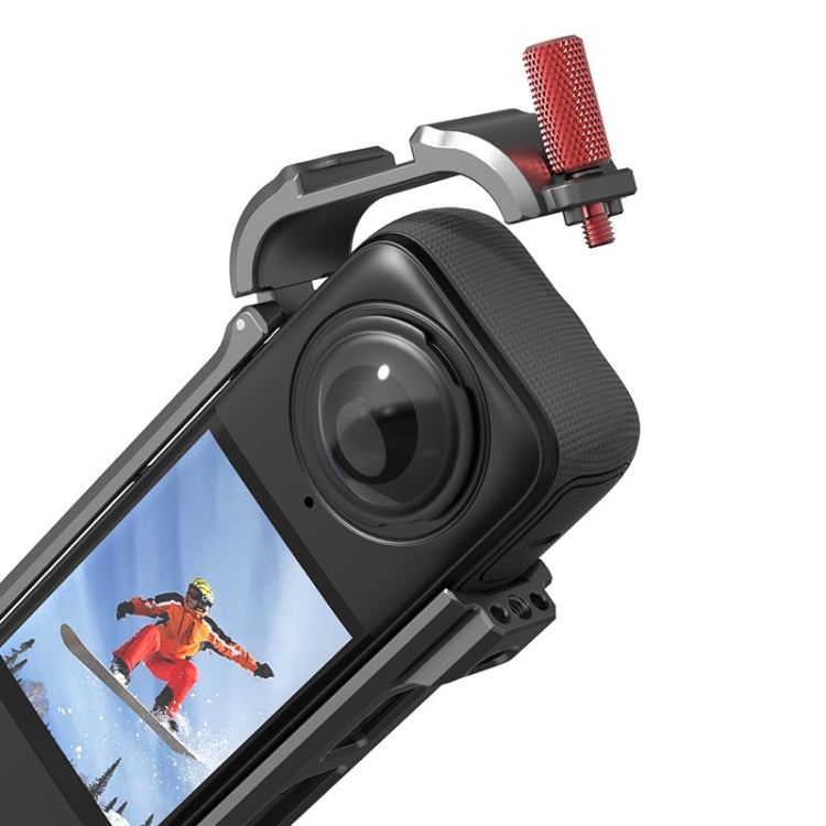 For Insta360 X4 Metal Frame Action Camera Rabbit Cage Expansion Bracket - HoMEdemic™ 