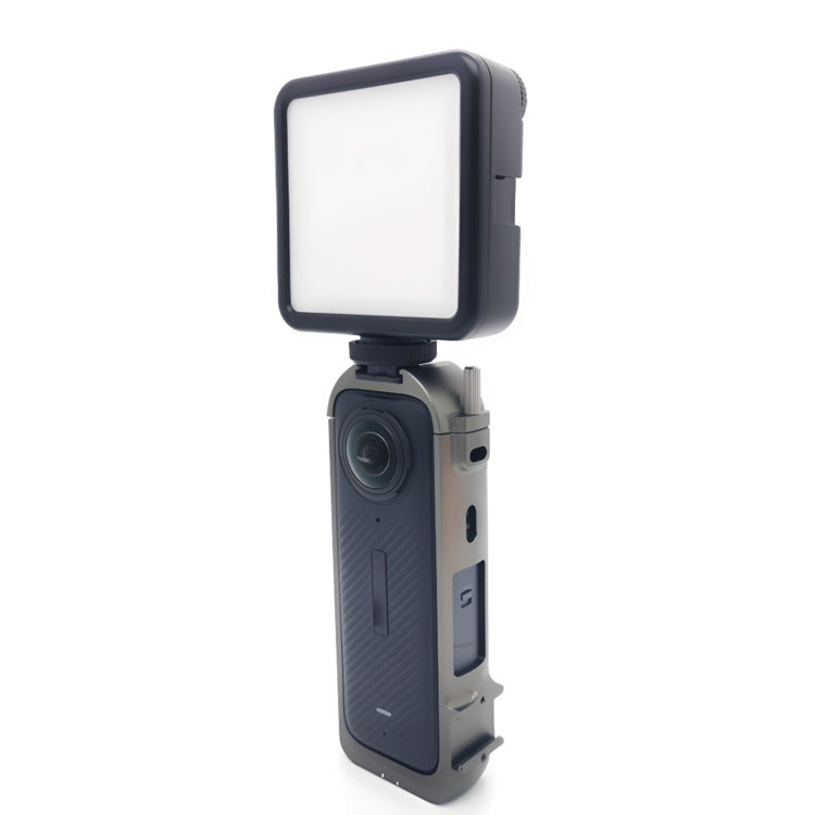 For Insta360 X4 Metal Protective Cage Rig Housing Frame with Expand Cold Shoe Base & Tripod Adapter - HoMEdemic™ 