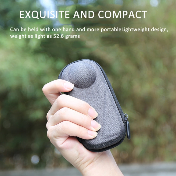 For Insta360 X4 Mini Storage Bag Lightweight Waterproof Body Box(Deep Gray) - HoMEdemic™ 