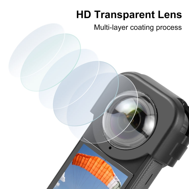 For Insta360 X4 PULUZ Optical Glass Lens Guard Protective Cover - HoMEdemic™ 