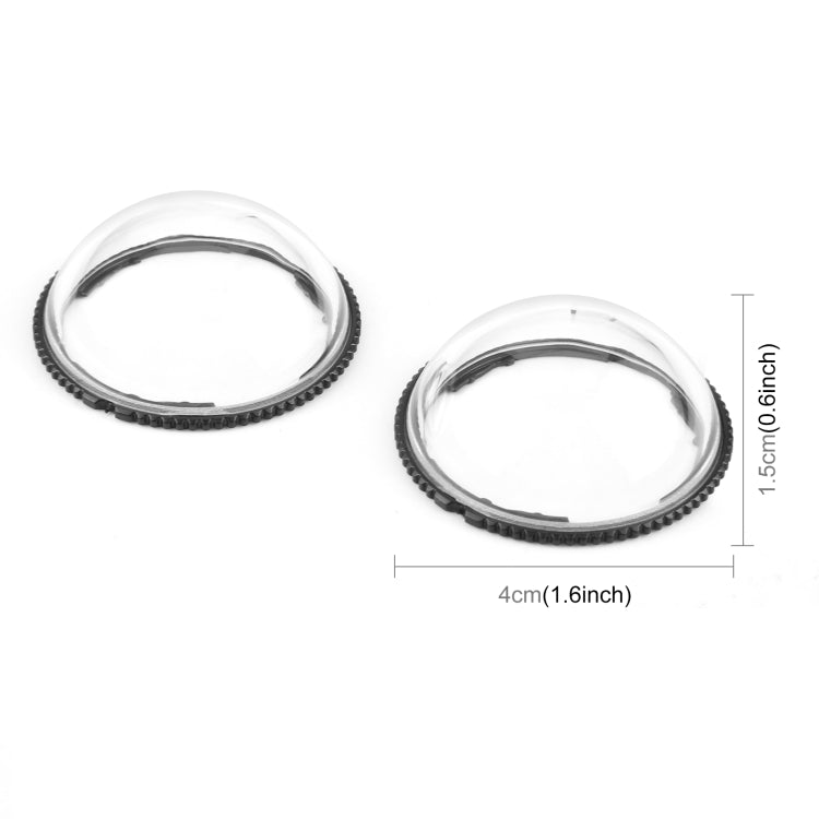 For Insta360 X4 PULUZ Rotation PC Lens Guard  Protective Cover (Transparent) - HoMEdemic™ 