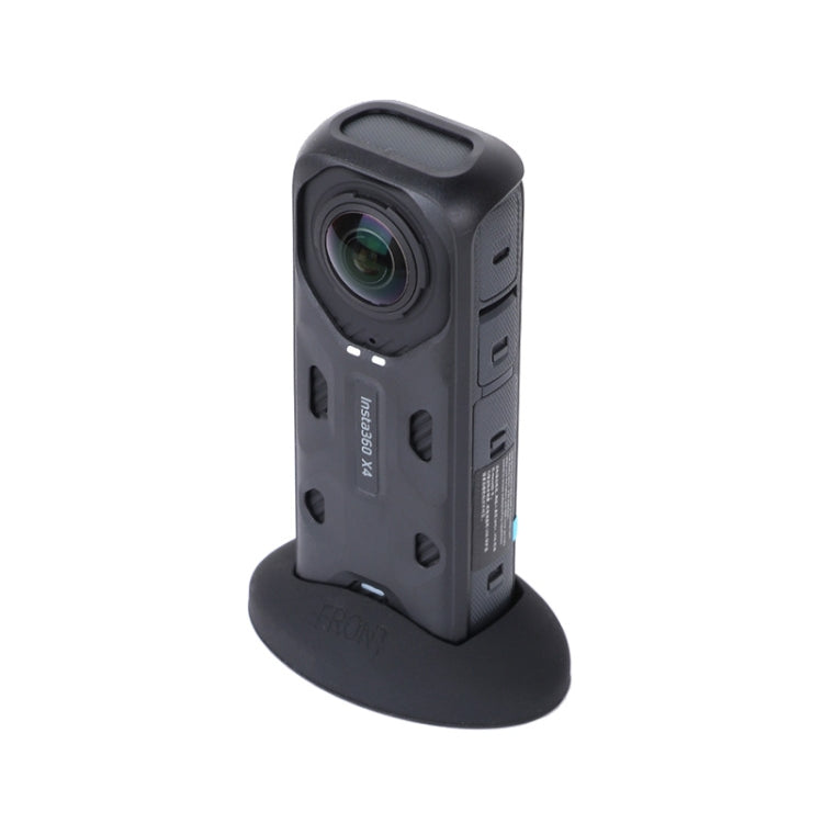 For Insta360 X4 Silicone Base Desktop Stand (Black) - HoMEdemic™ 