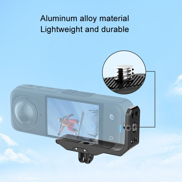 For Insta360 X4 / X3 Hepail Horizontal And Vertical Shooting Quick Release Metal Magnetic Bracket - HoMEdemic™ 