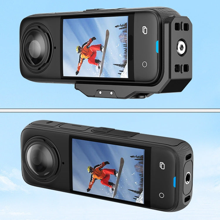 For Insta360 X4 / X3 Hepail Horizontal And Vertical Shooting Quick Release Metal Magnetic Bracket - HoMEdemic™ 