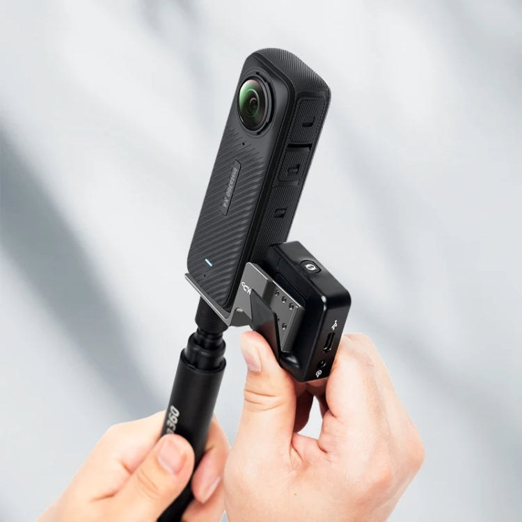 For Insta360 X4 / X3 / One X2 CYNOVA Cold Shoe Expansion RODE Wireless GO Microphone - HoMEdemic™ 