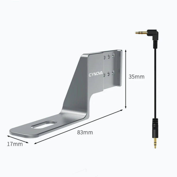 For Insta360 X4 / X3 / One X2 CYNOVA Cold Shoe Expansion RODE Wireless GO Microphone - HoMEdemic™ 