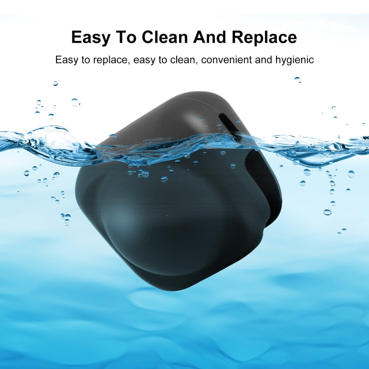 For Insta360 X4 / X4 Air / X5 PULUZ Silicone Protective Lens Cover (Black) - HoMEdemic™ 