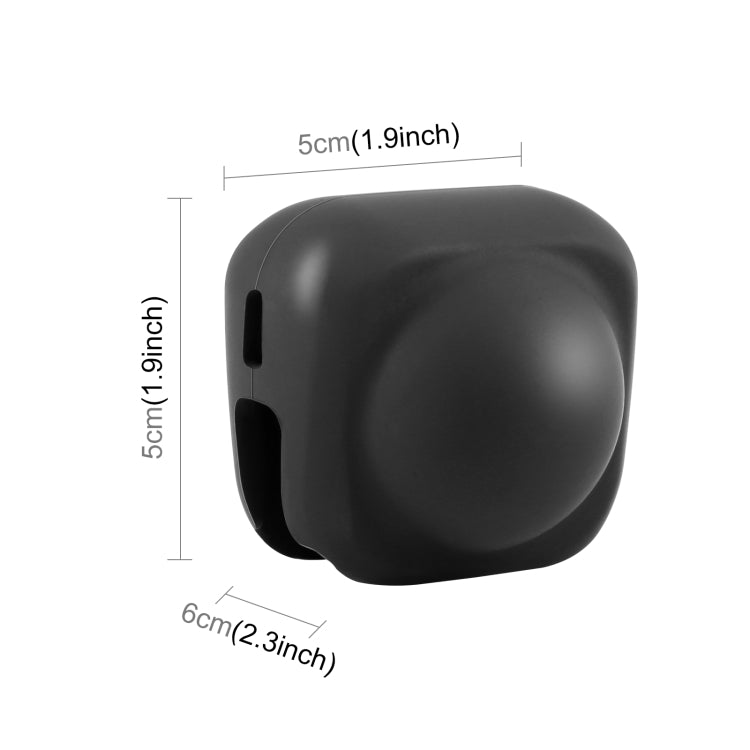 For Insta360 X4 / X4 Air / X5 PULUZ Silicone Protective Lens Cover (Black) - HoMEdemic™ 