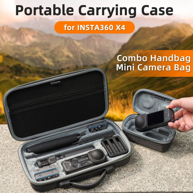 For Insta360 X4 / X5 Sunnylife Carrying Case Handbag, Model:X4-B812 Mini Camera Bag - HoMEdemic™ 