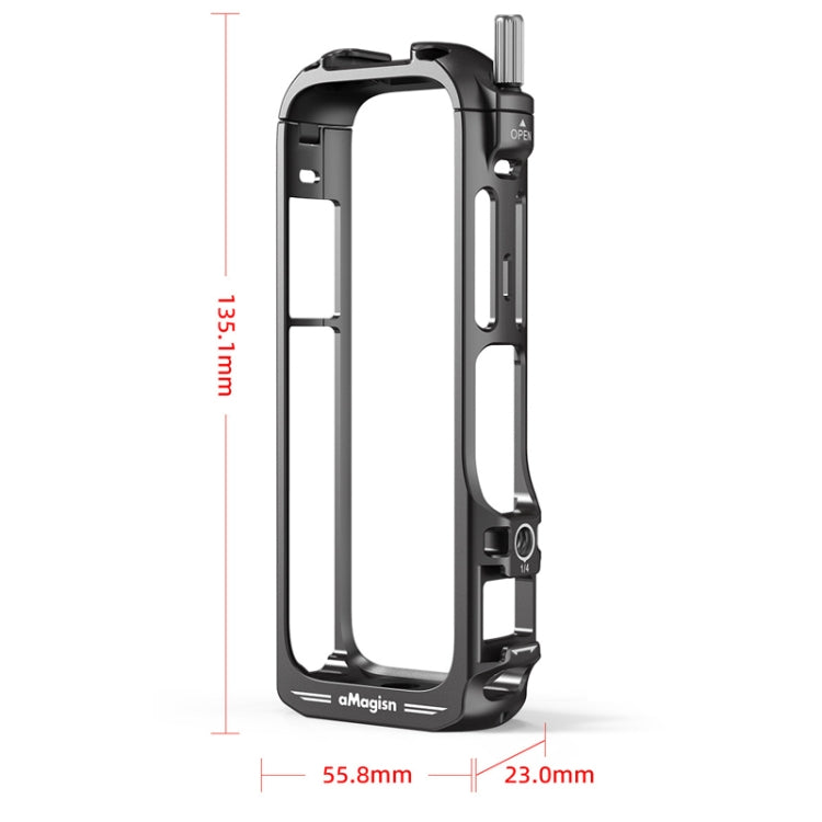 For Insta360 X4 aMagisn Metal Protective Housing Frame Quick Release Version - HoMEdemic™ 