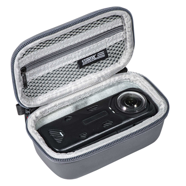 For Insta360 X5 / X4 STARTRC Camera Carry Case with Carabiner & Strap (Grey) - HoMEdemic™ 