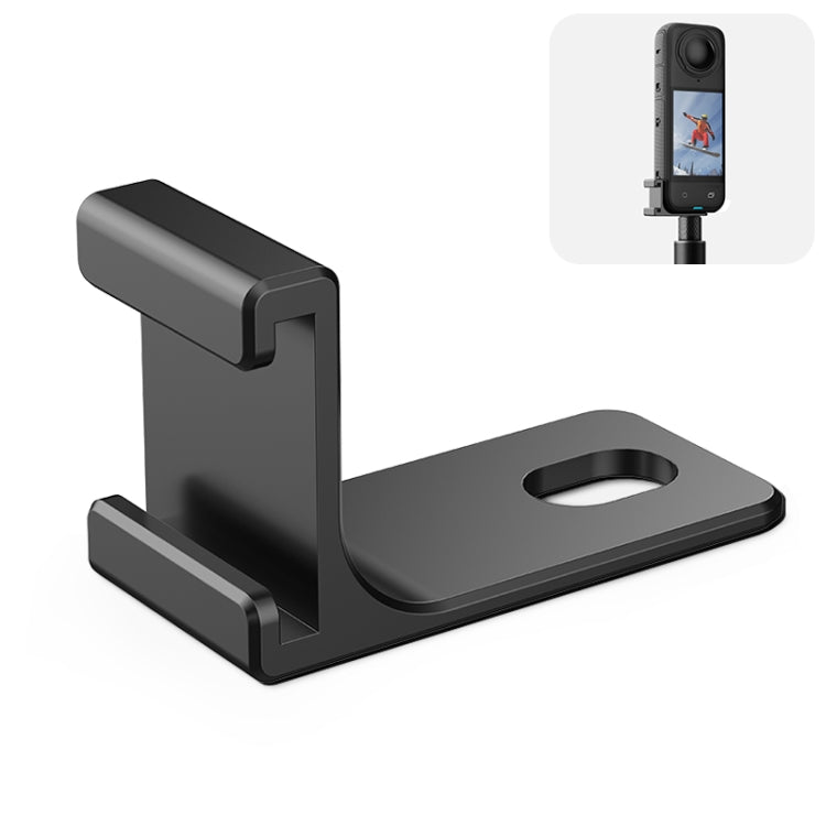 For Insta360 X5 / X4 / X3 / One X2 PULUZ Selfie Stick Cold Shoe Extension Bracket (Black) - HoMEdemic™ 