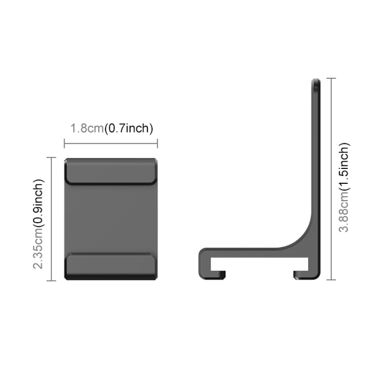 For Insta360 X5 / X4 / X3 / One X2 PULUZ Selfie Stick Cold Shoe Extension Bracket (Black) - HoMEdemic™ 