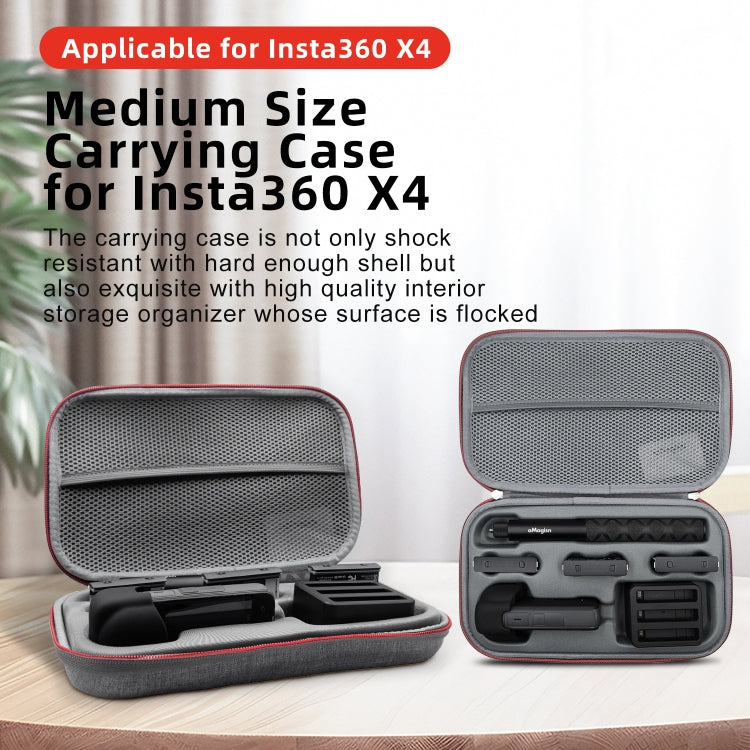 For Insta360 X5 / X4 aMagisn Medium Storage Bag Clutch Bag Protective Case - HoMEdemic™ 