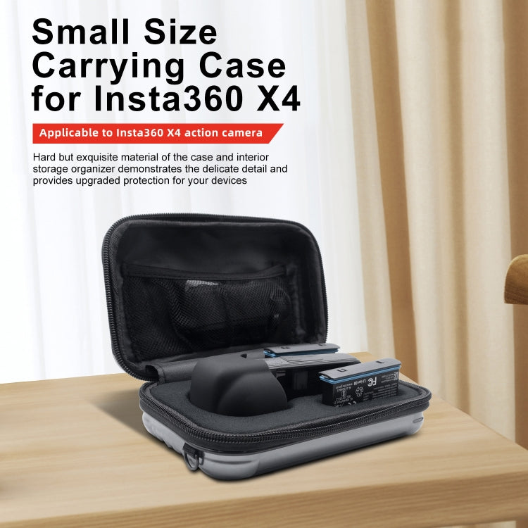 For Insta360 X5 / X4 aMagisn Storage Bag Hard Shell Protective Case(Gray) - HoMEdemic™ 