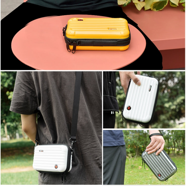 For Insta360 X5 / X4 aMagisn Storage Bag Hard Shell Protective Case(Gray) - HoMEdemic™ 