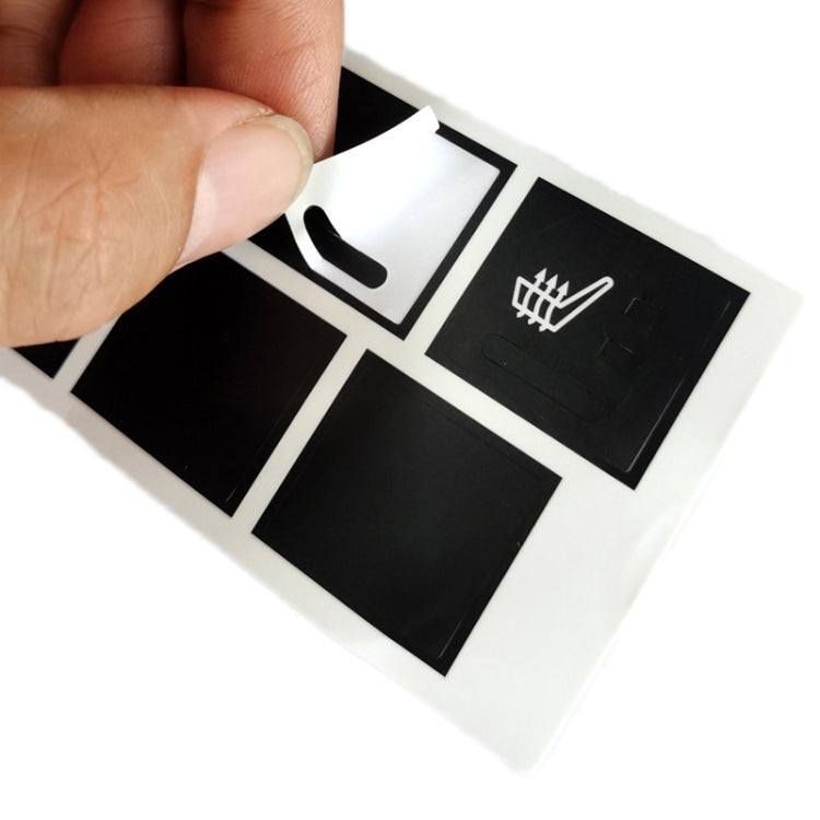 For Jeep Cherokee/Commander Car Seat Heating Switch Sticker - HoMEdemic™ 