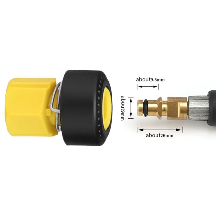 For Karcher K Series Car Washer Accessories Inlet Outlet Quick Plug Faucet Universal Adaptor Exhaust Valve - HoMEdemic™ 