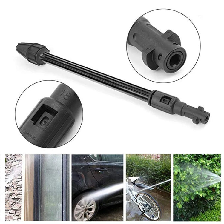 For Karcher K-Series / LAVOR Long Rod Universal Swivel Nozzle High Pressure Car Wash Sprayer Parts(No. 4) - HoMEdemic™ 