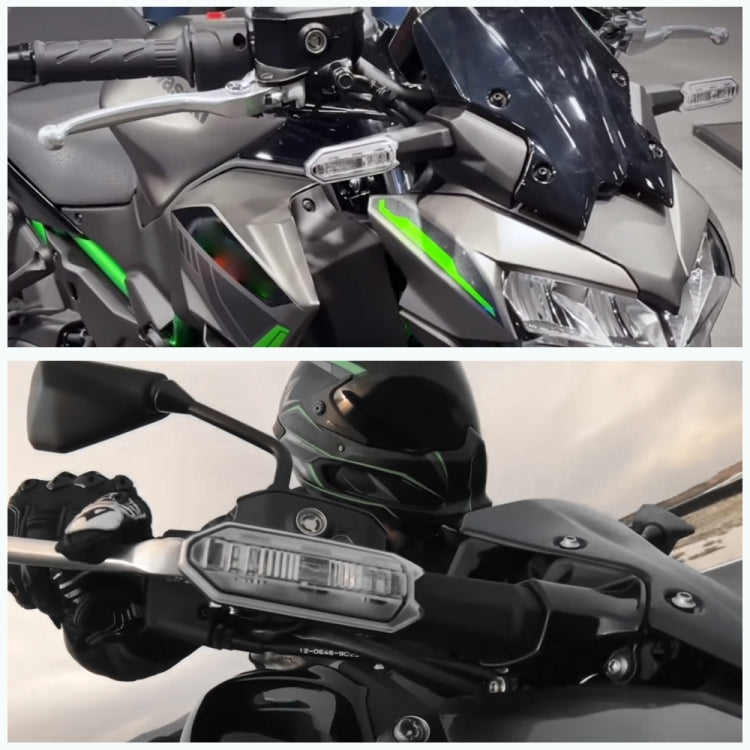 For Kawasaki Versys 650 Z1000R Motorcycles LED Turn Signal Light(Black) - HoMEdemic™ 
