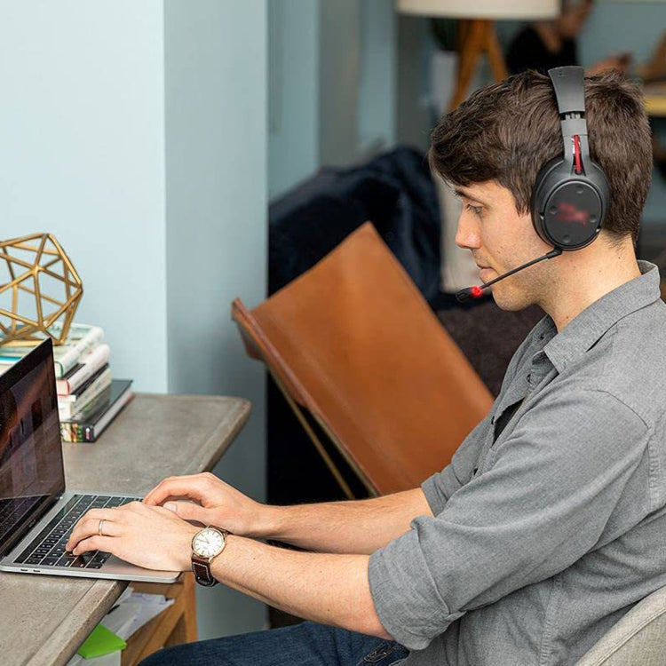 For Kingston / Flight S / Sky Arrow S Gaming Headset Noise Canceling Microphone Headset with Light Microphone(Black) - HoMEdemic™ 