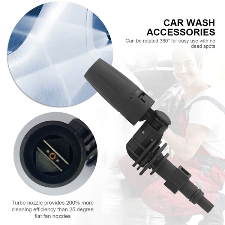For Lavar Multifunctional Car Wash High Pressure Spray Nozzle 360 Degree Universal Rotary Adjustable - HoMEdemic™ 