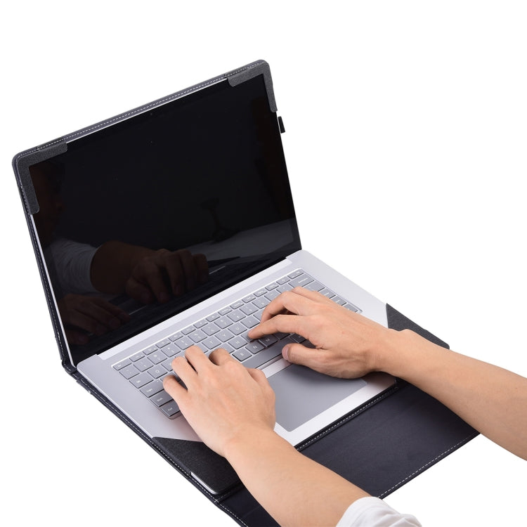 For Lenovo ThinkPad X1 Carbon 14 Gen 6 Cloth Texture Laptop Leather Protective Case(Black) - HoMEdemic™ 