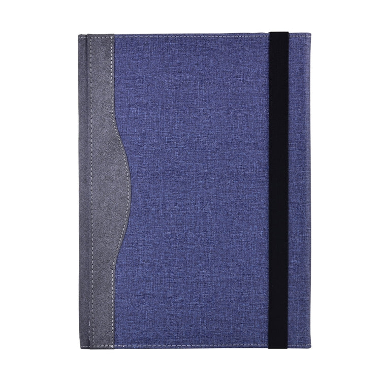 For Lenovo ThinkPad X1 Carbon 14 Gen 6 Cloth Texture Laptop Leather Protective Case(Deep Blue) - HoMEdemic™ 