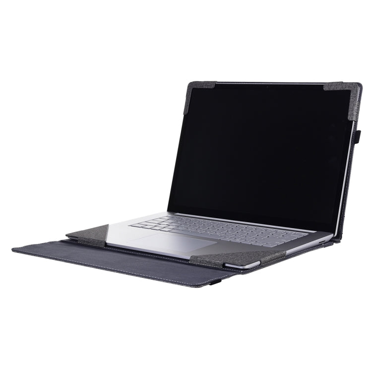 For Lenovo ThinkPad X1 Carbon Gen 10 Cloth Texture Laptop Leather Protective Case(Space Ash) - HoMEdemic™ 