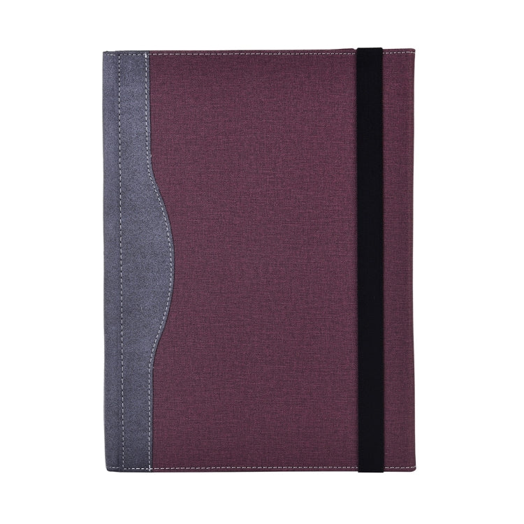 For Lenovo ThinkPad X1 Carbon Gen 11 Cloth Texture Laptop Leather Protective Case(Wine Red) - HoMEdemic™ 